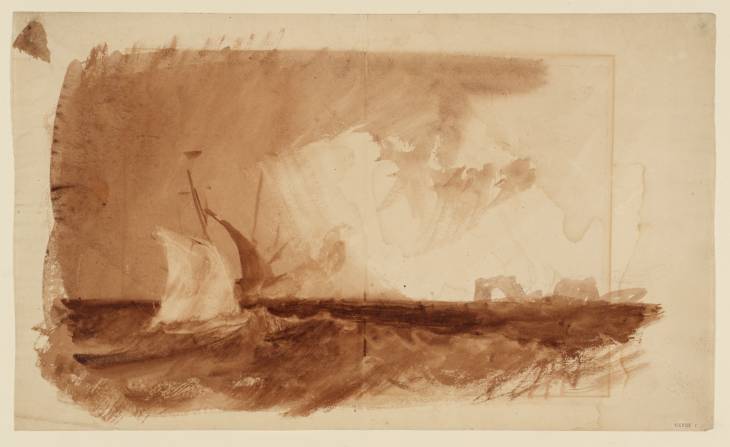 Joseph Mallord William Turner, ‘Storm in the Mediterranean’ c.1813-24