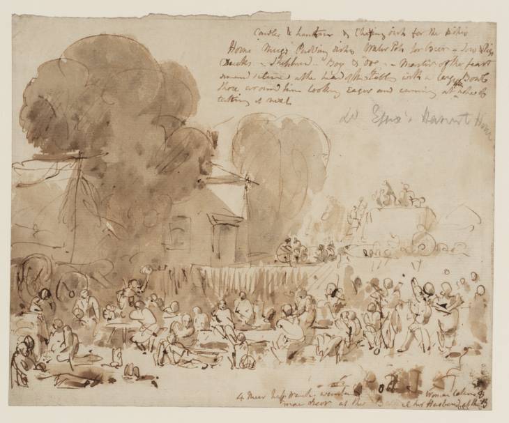 Joseph Mallord William Turner, ‘Study for 'Harvest Home'’ c.1807-1812