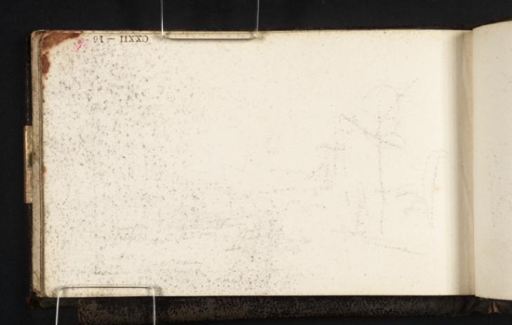 Joseph Mallord William Turner, ‘A Landscape with a Bridge ?and a Boat’ c.1807-14