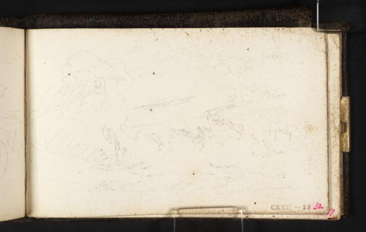 Joseph Mallord William Turner, ‘Study of Clouds’ c.1807-14