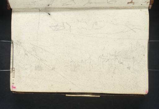 Joseph Mallord William Turner, ‘A Town or Village among Hills; Hills, Possibly on the West Country Coast’ 1811