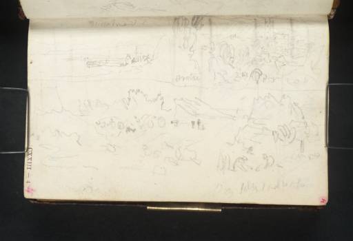 Joseph Mallord William Turner, ‘Minehead; ?Stratton; a Rocky Coastal Scene, Possibly at Bude’ 1811