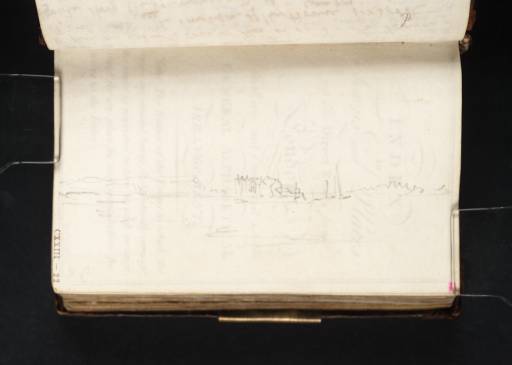 Joseph Mallord William Turner, ‘The Isle of Wight from Christchurch’ 1811