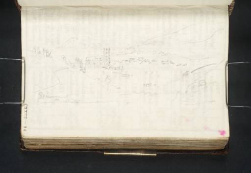 Joseph Mallord William Turner, ‘Dittisham from the River Dart’ 1811
