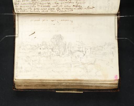 Joseph Mallord William Turner, ‘The River Parrett at Bridgwater’ 1811