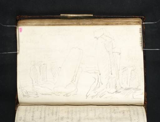 Joseph Mallord William Turner, ‘Stonehenge: The Inner Sarsen 'Horseshoe' from the South-West’ 1811
