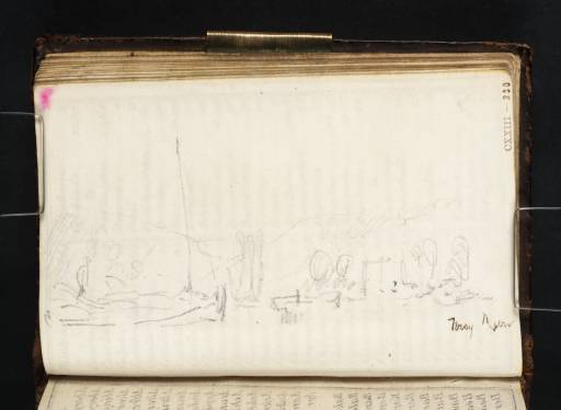 Joseph Mallord William Turner, ‘Boats on the River Fowey’ 1811