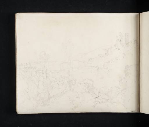 Joseph Mallord William Turner, ‘Corfe Castle from East Hill’ 1811