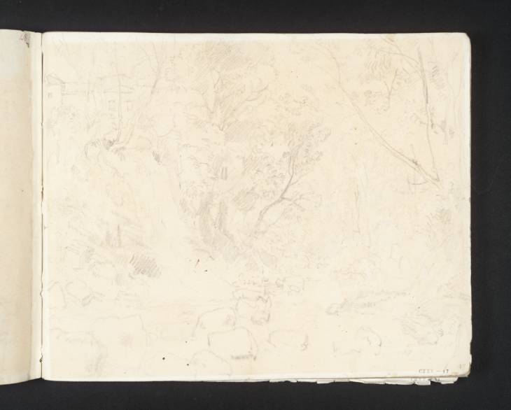 Joseph Mallord William Turner, ‘Ivybridge: The River Erme and ?Stowford Paper Mill’ 1811