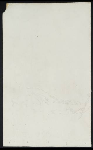 Joseph Mallord William Turner, ‘Cliffs beyond Combe Martin Harbour’ 1811