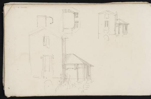 Joseph Mallord William Turner, ‘Designs for Sandycombe Lodge, Twickenham’ c.1809-11