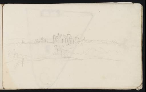 Joseph Mallord William Turner, ‘Eridge Castle, Sussex’ c.1810