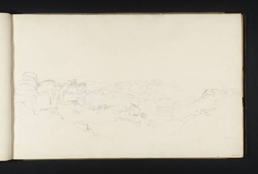 Joseph Mallord William Turner, ‘Brimham Rocks, above Nidderdale’ c.1816