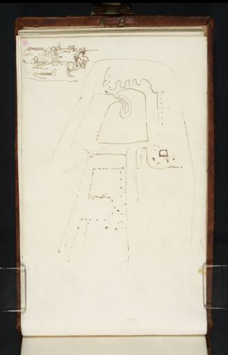 Joseph Mallord William Turner, ‘Plan and Visualisation of the Garden at Sandycombe Lodge, Twickenham’ c.1812-13