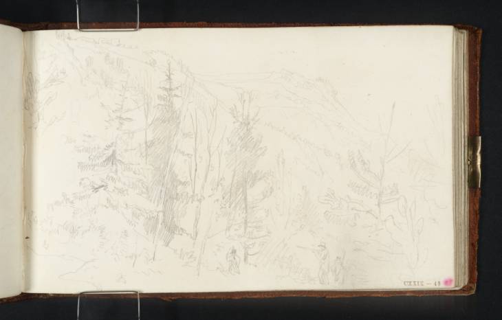 Joseph Mallord William Turner, ‘View on Otley Chevin, with Sportsmen and Beaters’ c.1812-13