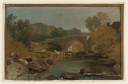 ‘Devonshire Bridge with Cottage‘, Joseph Mallord William Turner, 1813 ...