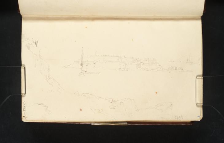 Joseph Mallord William Turner, ‘Drake's Island, Mount Edgcumbe and Penlee Point from Plymouth Hoe’ 1813