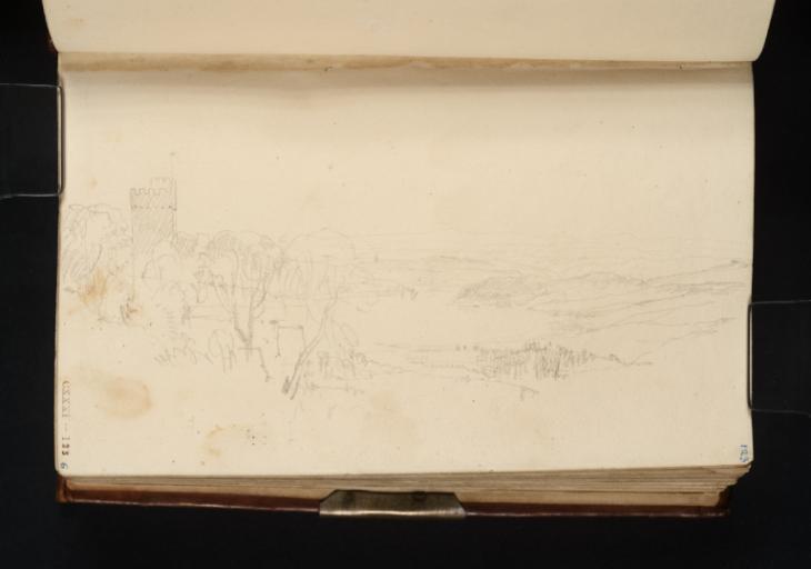 Joseph Mallord William Turner, ‘St James the Great's Church, Antony, with the St Germans or Lynher River Beyond’ 1813