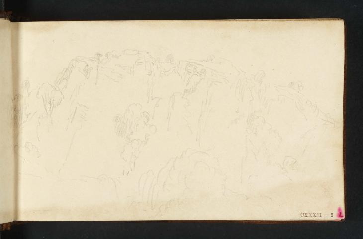 Joseph Mallord William Turner, ‘Chudleigh Rocks’ 1814