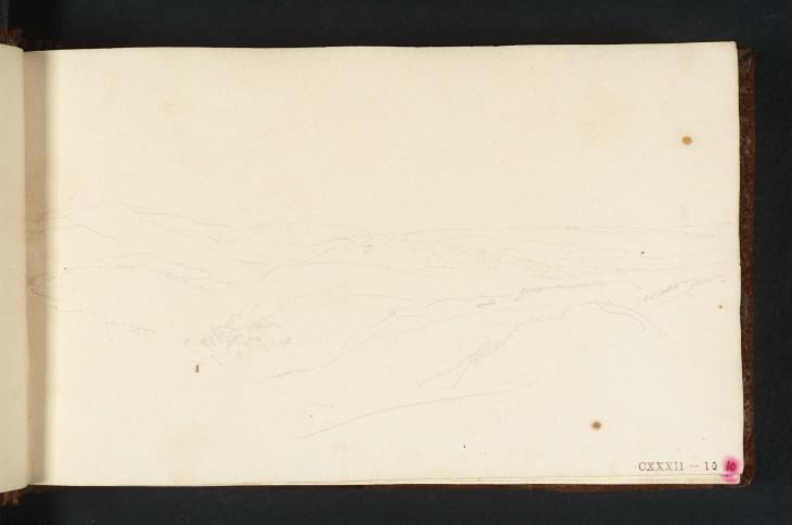 Joseph Mallord William Turner, ‘Heathland, Possibly on or near Dartmoor’ 1814