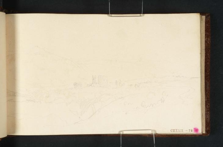 Joseph Mallord William Turner, ‘Lydford Castle and Church’ 1814