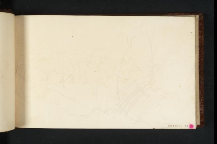 Joseph Mallord William Turner, ‘?Lydford Gorge’ 1814