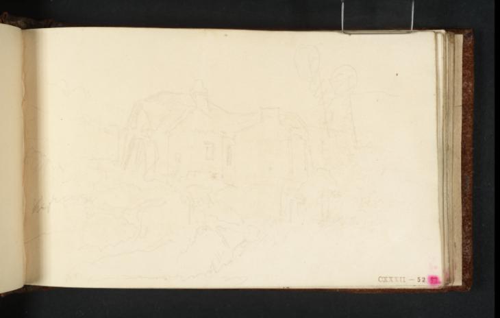 Joseph Mallord William Turner, ‘A Farmhouse or Watermill, Probably near Okehampton’ 1814