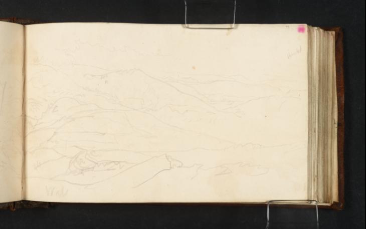 Joseph Mallord William Turner, ‘Devon Hills near Buckland Monachorum’ 1814