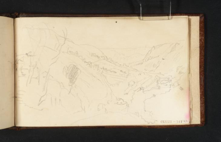 Joseph Mallord William Turner, ‘Weir Head on the River Tamar, with Gunnislake Beyond’ 1814