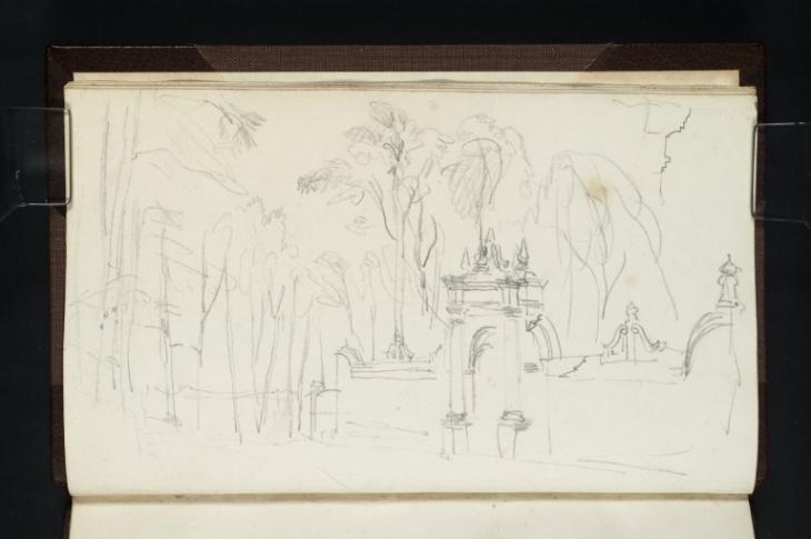 Joseph Mallord William Turner, ‘The Gateway to the Flower Garden, Farnley Hall’ ?1814
