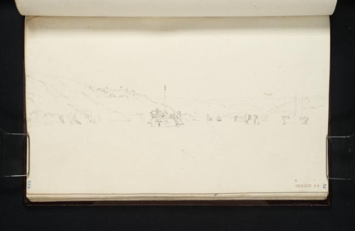 Joseph Mallord William Turner, ‘Hulks in the Hamoaze off Saltash’ 1814