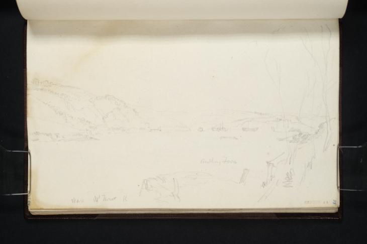 Joseph Mallord William Turner, ‘Wearde Quay across the St Germans or Lynher River from Jupiter Point’ 1814