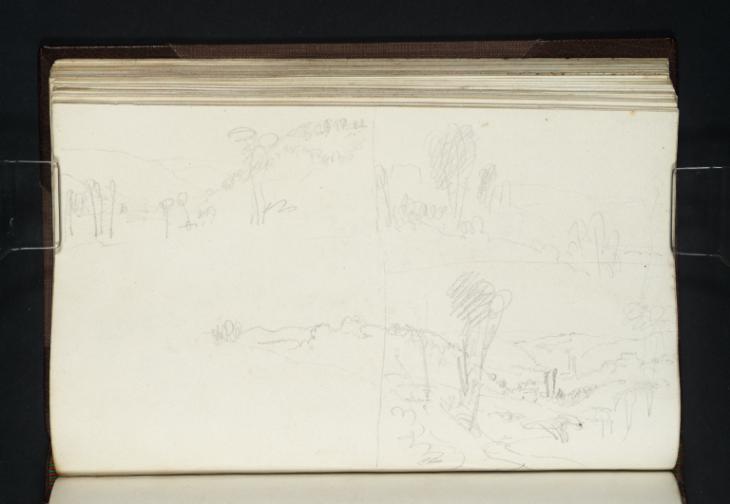 Joseph Mallord William Turner, ‘Views on the River Dart, including Totnes’ 1814