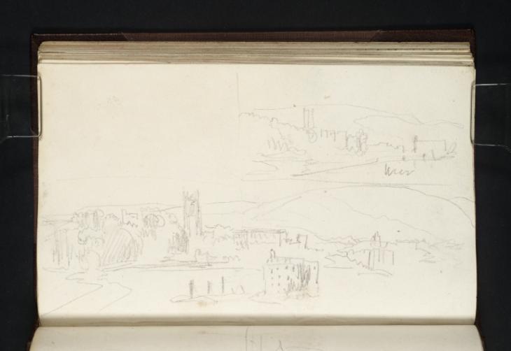 Joseph Mallord William Turner, ‘Two Views of Tiverton’ 1814