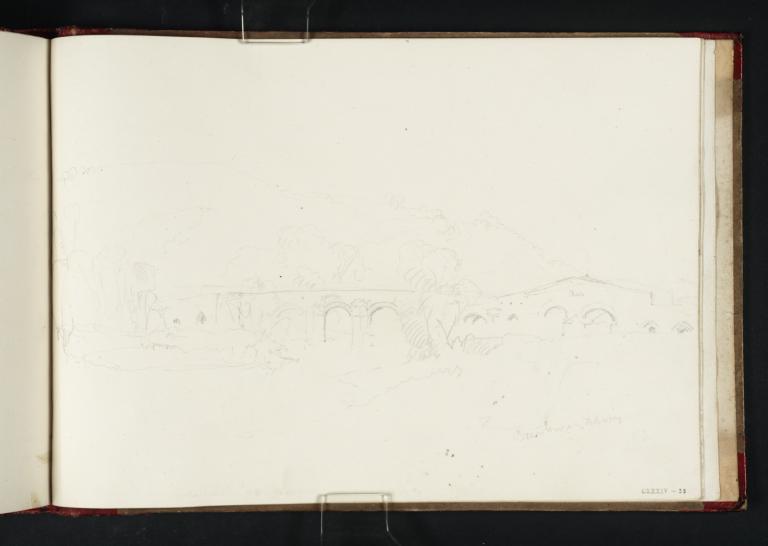 Joseph Mallord William Turner, ‘Polson Bridge, near Launceston’ 1814