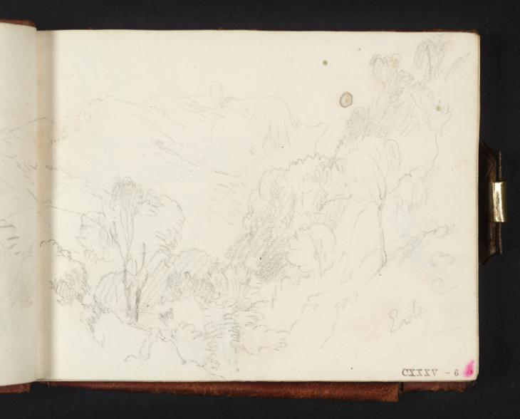 Joseph Mallord William Turner, ‘The Avon Gorge near Bristol: St Vincent's Rocks from Nightingale Valley’ c.1813