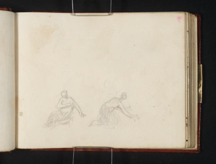 Joseph Mallord William Turner, ‘Studies of Nymphs, Related to 'Apullia in Search of Appullus'’ c.1813