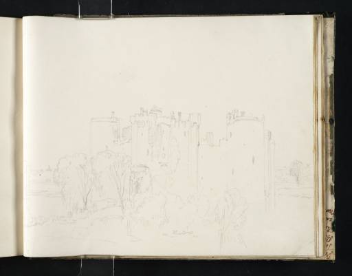 Joseph Mallord William Turner, ‘Bodiam Castle, the Gatehouse’ ?1810