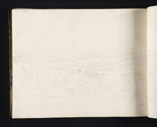 Joseph Mallord William Turner, ‘Near Heathfield; Pevensey Bay in Distance’ ?1810