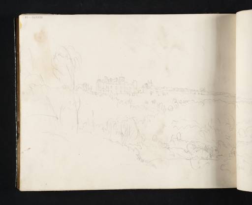 Joseph Mallord William Turner, ‘Eridge Castle’ c.1810