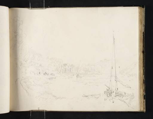 Joseph Mallord William Turner, ‘?Blaxton Quay, off the River Tavy’ ?1813