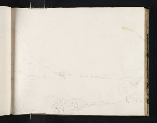 Joseph Mallord William Turner, ‘?A Lake among Hills or Fells’ ?1809