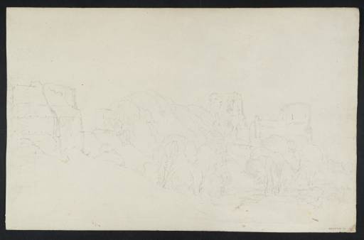 Joseph Mallord William Turner, ‘Pevensey Castle from the South-East’ ?1810