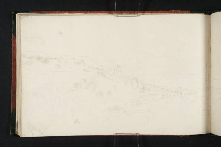 Joseph Mallord William Turner, ‘Hythe from the Ashford Road, above the Royal Military Canal’ c.1816-18
