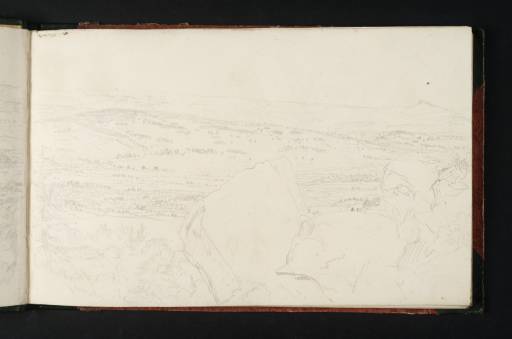 Joseph Mallord William Turner, ‘Farnley Hall and Otley from the West Chevin’ c.1816-17