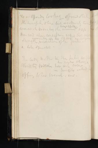 Joseph Mallord William Turner, ‘Verses (Inscription by Turner)’ c.1816
