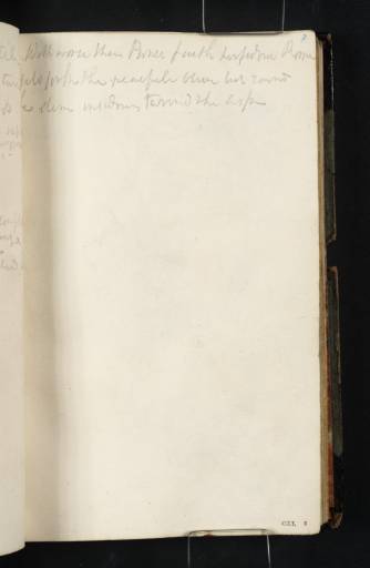 Joseph Mallord William Turner, ‘Fragment of Verse (Inscription by Turner)’ c.1816