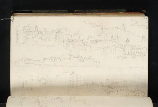 Joseph Mallord William Turner, ‘Windsor Castle from the North-West and Related Sketches’ c.1816-19