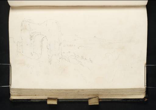 Joseph Mallord William Turner, ‘The Strand Gate, Winchelsea, Rye in the Distance’ c.1816-19
