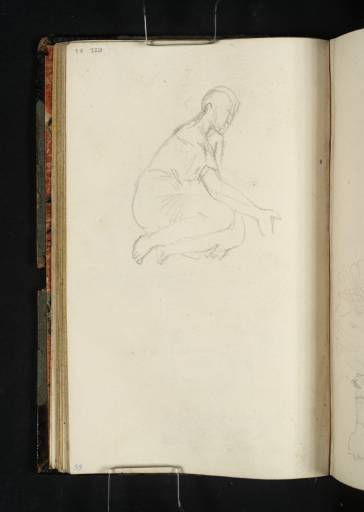 Joseph Mallord William Turner, ‘A Seated Woman’ c.1816